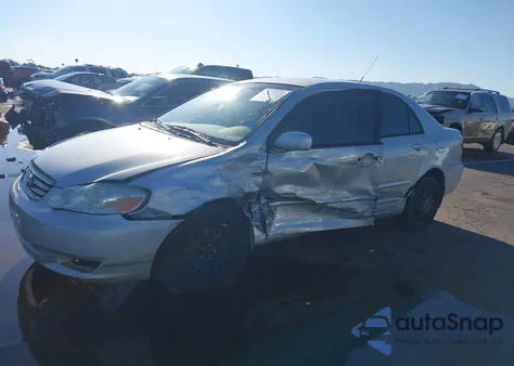 2003 Toyota Corolla Le из США, поврежденный, VIN 1NXBR32E23Z009378